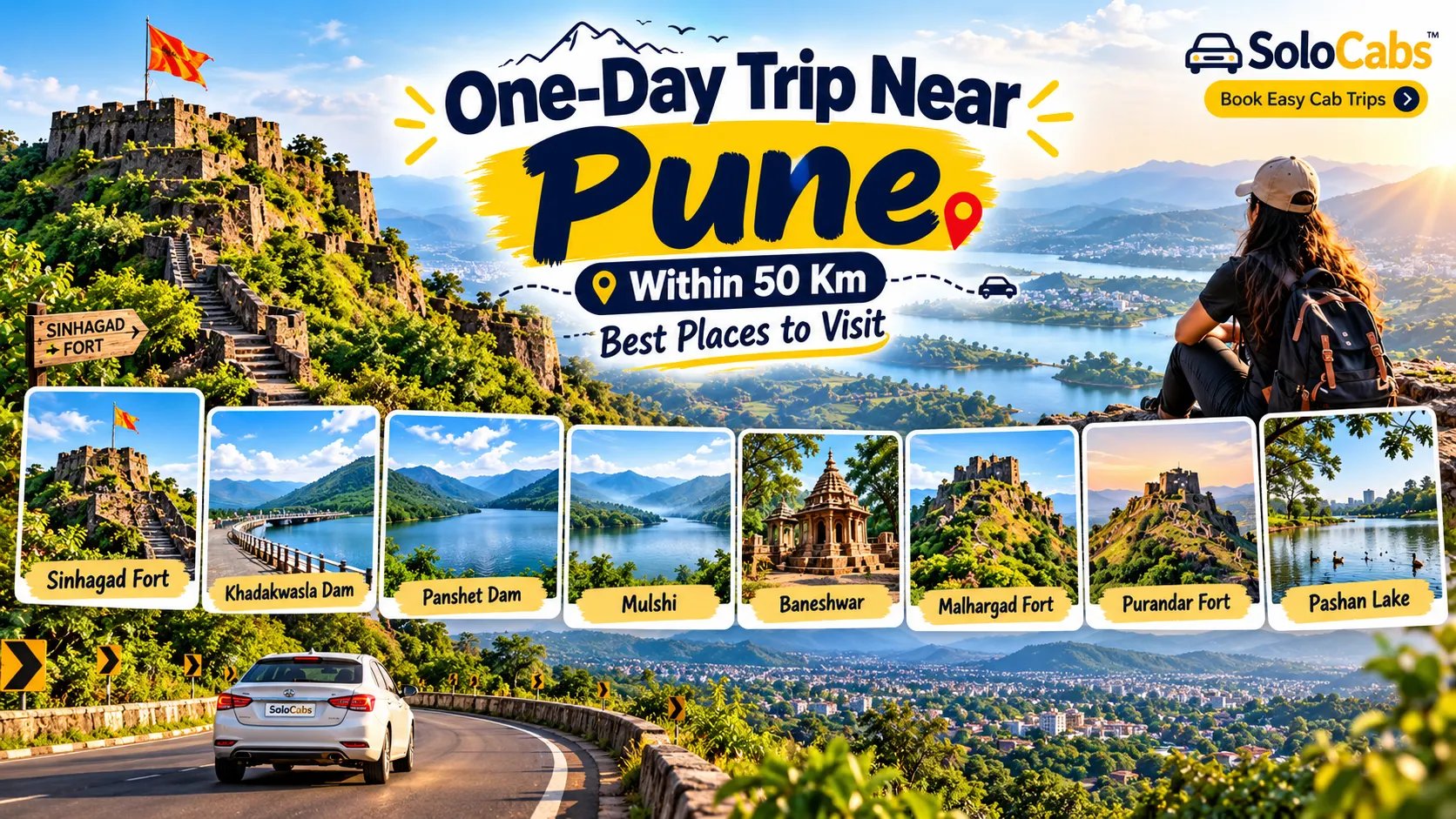 one day trip near pune within 50 km: best places to visit